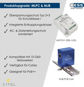 Produktupgrade MLPC & MJ8